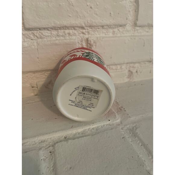 Starbucks Holiday Christmas 2021 8oz Ceramic Mug - Picture 3 of 4